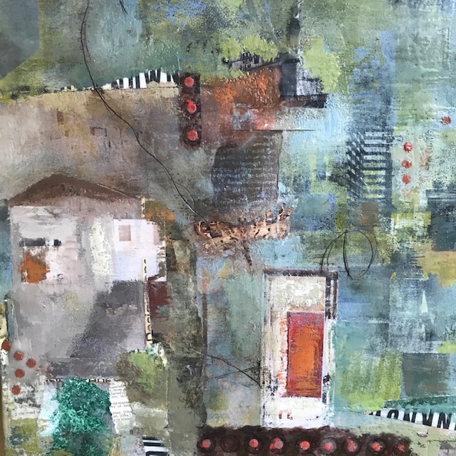 From the Landscape of Memory Series, © Eloise Mayo, @EloisePaints